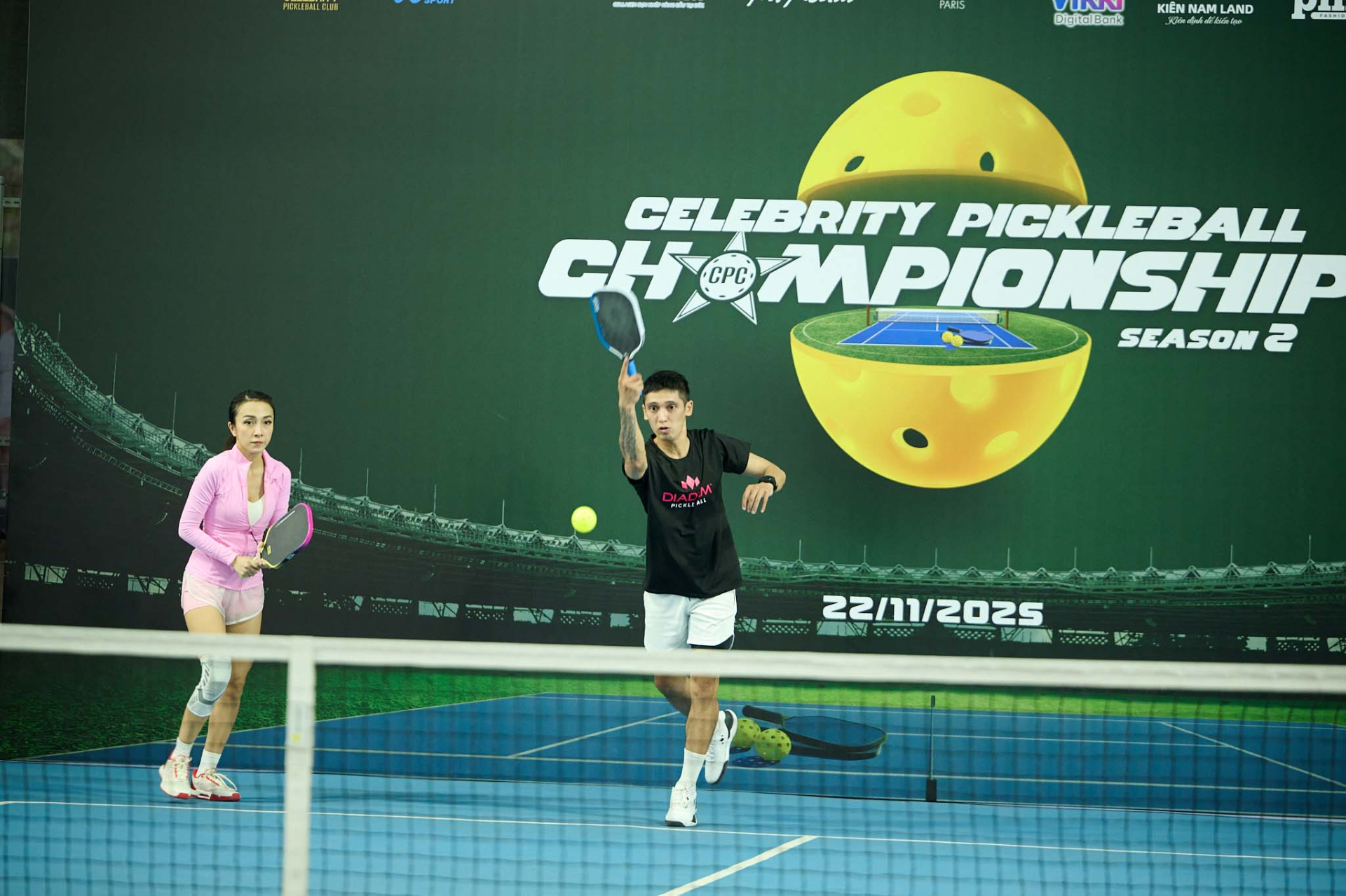 Cựu thành viên 365- Tronie Ngô lên ngôi vô địch tại Celebrity Pickleball Championship - ảnh 1