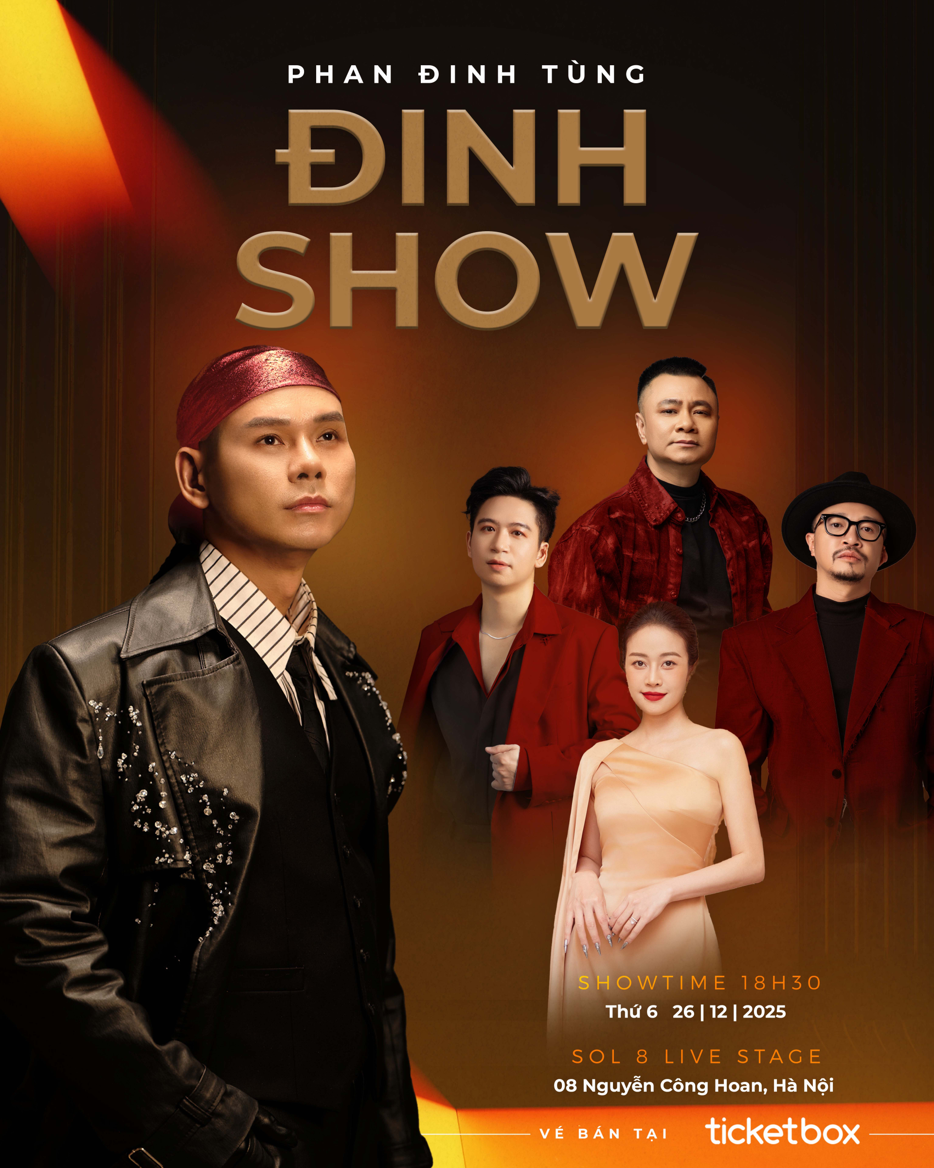 Phan Đinh Tùng mời 3 anh tài: Tự Long- Hà Lê- Đỗ Hoàng Hiệp tham dự 'Đinh Show' - ảnh 3