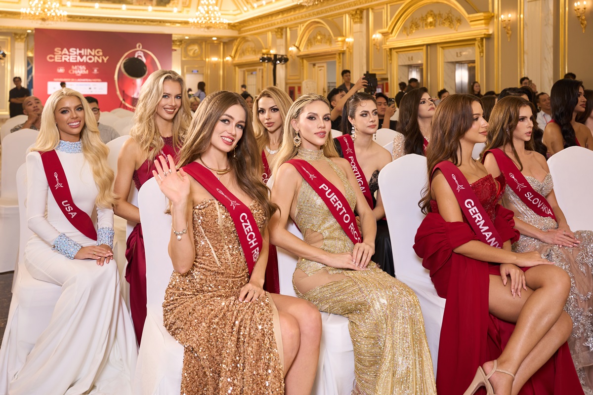 Miss Charm 2025 khởi động: Dàn mỹ nhân quốc tế tề tựu, sẵn sàng lan tỏa văn hóa Việt - ảnh 1