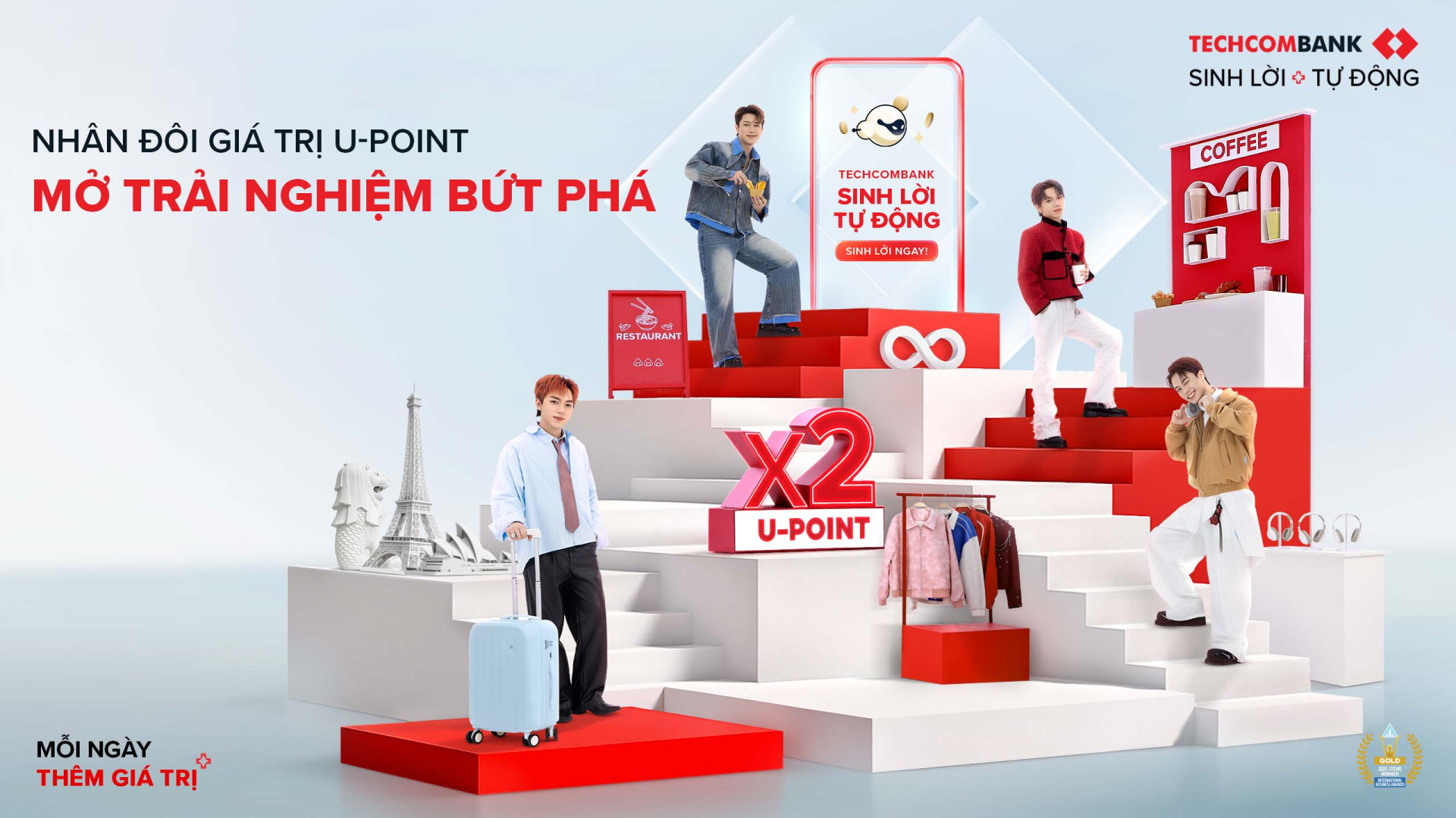 Nhân rộng giá trị Upoint giúp người trẻ tự tin quản lý tài chính, nối dài trải nghiệm sống.