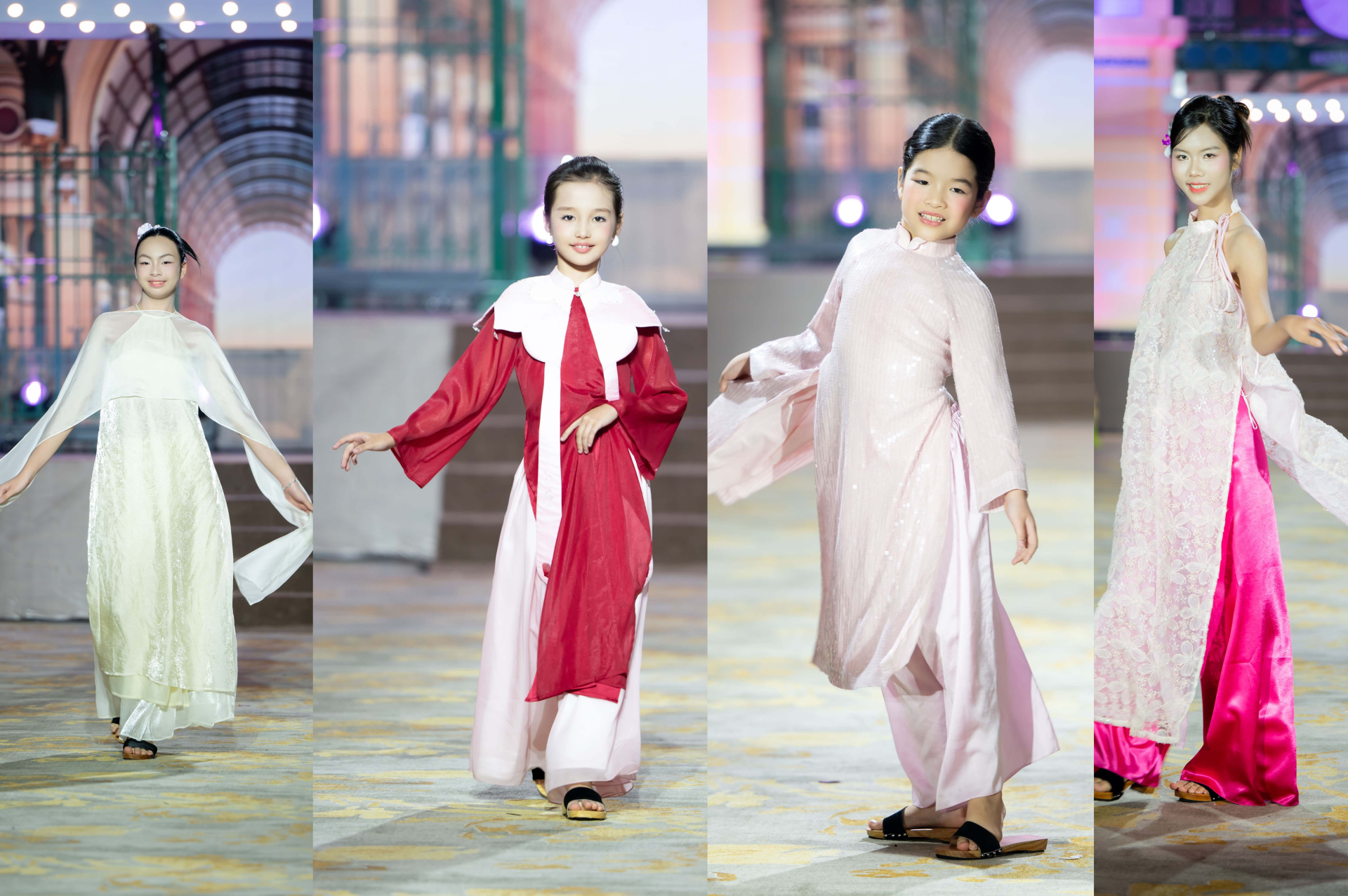 Á quân Cosmo Kid’s Star 2025 Lê Ngọc Như Ý catwalk mở màn, chiếm spotlight với nét chuẩn Á Đông - ảnh 4