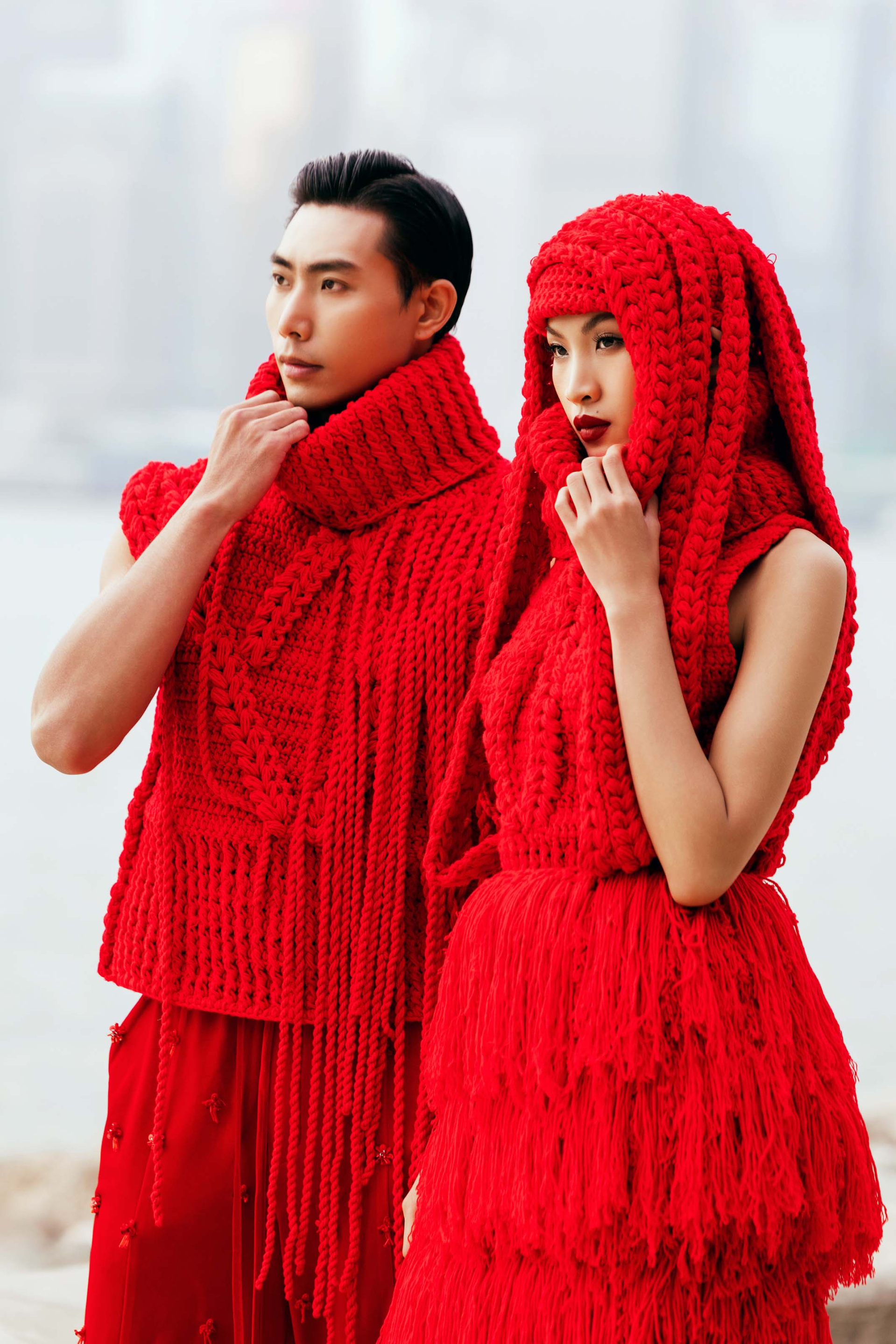 Võ Hoàng Yến làm vedette trong show diễn ra mắt Bộ sưu tập Holiday 2026 'Tình Ca' tại Hong Kong' của 2 NTK VUNGOC&SON - ảnh 6