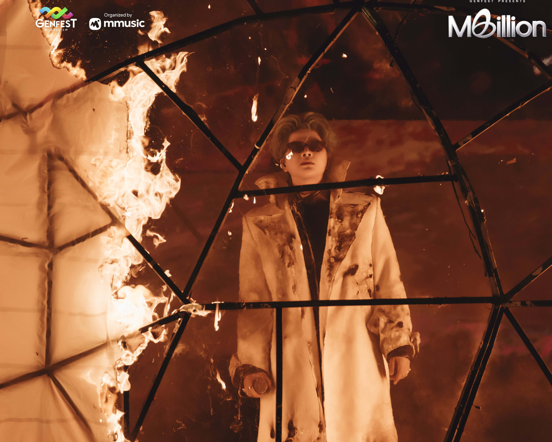 Đông Nhi- Phùng Khánh Linh lần đầu kết hợp, đem không khí Tết cổ truyền đến sân khấu GENfest Presents MBILLION - ảnh 3