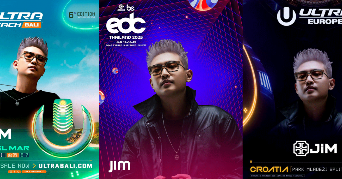 DJ JIM Nghệ sĩ Việt Nam chính thức góp mặt tại EDC Thailand 2025