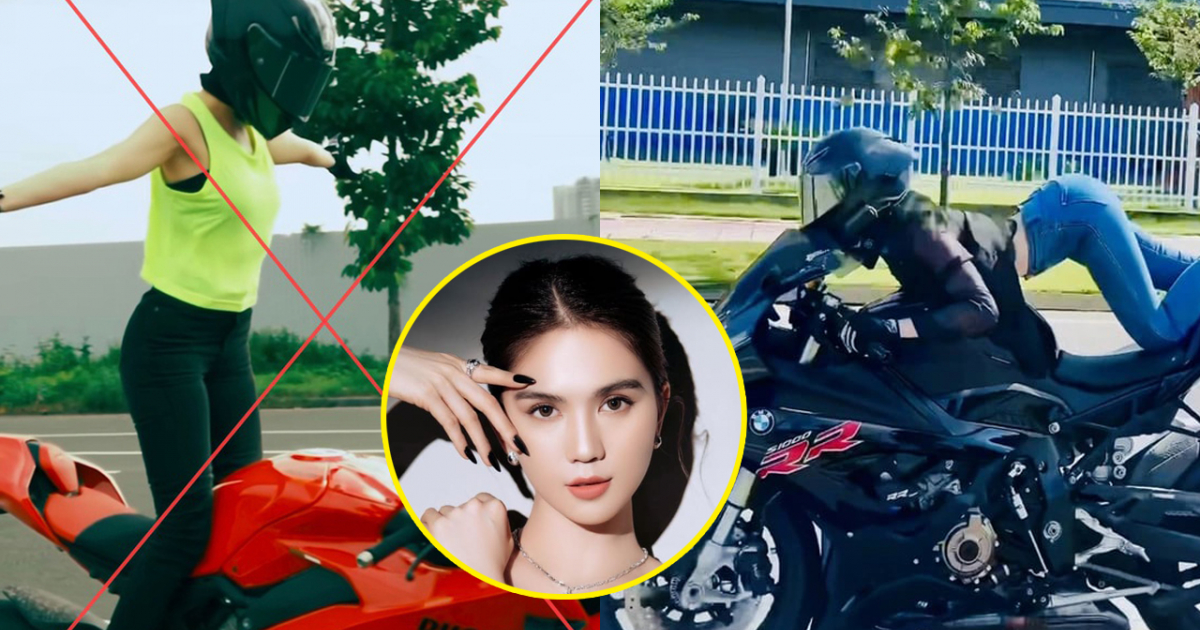 Sau clip lái xe moto bị xử phạt, Ngọc Trinh tiếp tục nhận gạch đá vì 1 ...