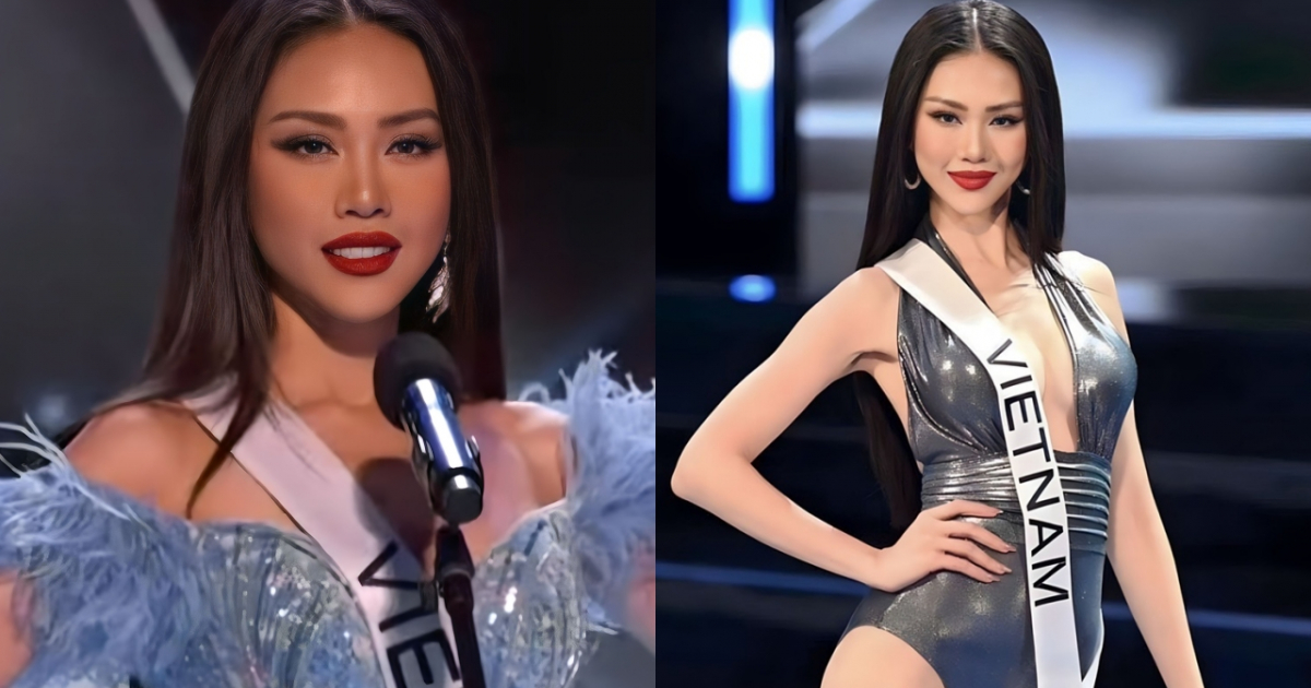 Bùi Quỳnh Hoa Trình Diễn Bikini Tại Bán Kết Miss Universe 2023, Thần 