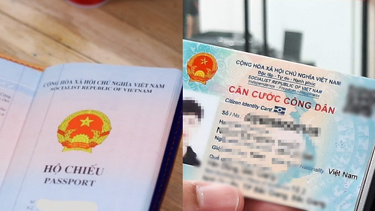 Sử dụng hộ chiếu hoặc CCCD để đăng ký thi PTE