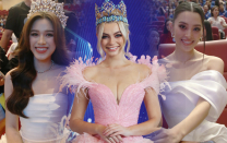Cận cảnh các nàng Hậu trước thềm Chung kết Miss World Vietnam: Hoa hậu Ba Lan chiếm trọn 'spotlight', Tiểu Vy mệt mỏi kém sắc