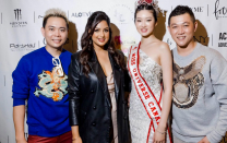 2 NTK Việt được Tân Hoa hậu Hoàn vũ Canada đến cỗ vũ tại Tuần lễ thời trang New York 2023