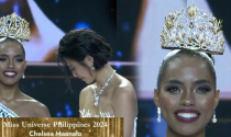 Hoa hậu tiền nhiệm nhịn cười trên sóng trực tiếp trước màn trao vương miện kỳ cục chưa từng thấy trong lịch sử Miss Universe