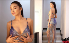 Miss Grand Thái Lan 2022 Engfa Waraha quyến rũ với thiết kế từ Đỗ Long