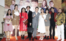 Hoa hậu Phan Thị Mơ bất ngờ đến chúc mừng đàn em Dương Phúc ra mắt Web drama 'Cô lầy thầy sao'