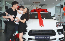 Trang Lou được 'chồng hot boy' tặng siêu xe hơn 4 tỷ mừng sinh nhật tuổi 26