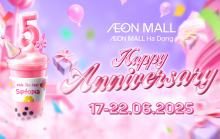 Aeon Mall Hà Đông Sinh Nhật Lần Thứ 5 Trendsetter Mọi Cuộc Chơi