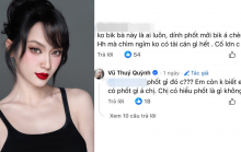 Vũ Thúy Quỳnh đáp trả gay gắt trước mỉa mai 'đời tư bê bối' khi yêu chồng cũ Diệp Lâm Anh