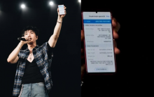 HIEUTHUHAI gây xúc động khi ủng hộ 400 triệu đồng cho miền Trung ngay trên sân khấu