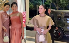 Đặng Thu Thảo - Hương Giang 'đụng hàng' túi hiệu gần 1 tỷ đồng trong đám cưới Tiên Nguyễn