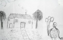 Chỉ một bức tranh, cô giáo buộc phải gọi phụ huynh đưa học sinh đi khám