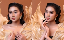 Hà Trúc Linh hóa “nàng thơ” trong bộ sưu tập mới của nhà thiết kế Duy Trần