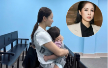Lan Phương bế con đến phiên tòa ly hôn nhận được lời động viên xúc động từ Lê Phương