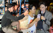 NSƯT Hoài Linh về quê nhà Quảng Nam biểu diễn hậu lùm xùm từ thiện, bà con chào đón nồng nhiệt