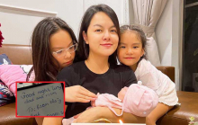 Bất ngờ cách xưng hô giữa con gái Phạm Quỳnh Anh với người yêu mới của mẹ