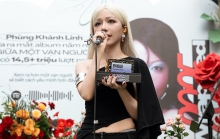 Phùng Khánh Linh xúc động nhận cúp Spotify, hé lộ tour diễn lớn