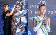 Miss Earth Vietnam 2022 Thạch Thu Thảo khóc nghẹn nhớ lúc khó khăn: 'Gia đình nói thôi về quê đi, mình đã về thật'