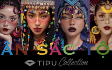 “Tân - Sắc - Tộc” Makeup Look Collection - Tipu Studio tôn vinh bản sắc văn hoá dân tộc