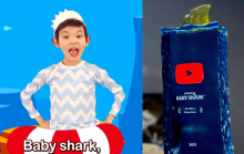 MV 'Baby Shark' cán mốc 9 tỷ view, trở thành 1 trong 4 kênh Youtube đạt nút Ruby của Hàn Quốc