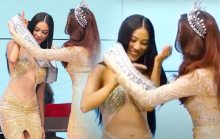 Màn đeo sash lóng ngóng của Kim Duyên khiến khán giả lo lắng, liệu cô nàng có làm nên chuyện tại Miss Universe 2021?