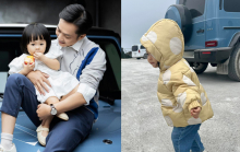 Con gái Cường Đôla và Đàm Thu Trang nô đùa bên siêu xe chỉ có duy nhất 1 chiếc tại Việt Nam