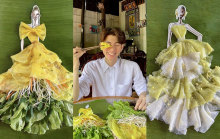 NTK Nguyễn Minh Công ra mắt BST từ các loại bánh, dùng ngôn ngữ thời trang để kể câu chuyện về ẩm thực