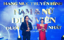 Đoàn Minh Tài giành giải 'Nam  diễn viên truyền hình được yêu thích nhất' giải thưởng Ngôi sao xanh lần 8 