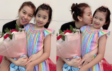 Con gái Mai Phương đến thăm nhà bạn thân của mẹ, được mọi người yêu mến vì càng lớn càng đáng yêu