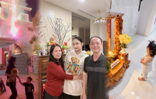 Đêm giao thừa đón năm Nhâm Dần của sao Việt: Người ăn Tết phương xa, người quây quần cùng gia đình