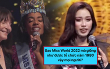 Dân mạng chê chất lượng chung kết Miss World 2021: Hình ảnh tưởng năm 80, màn hát hò của “cựu Hậu” dư thừa