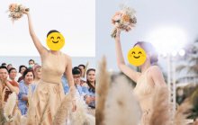 Lộ diện nữ ngôi sao may mắn bắt được hoa cưới của cô dâu Minh Hằng, CĐM liền hào hứng: 'Cưới gấp chị ơi!'