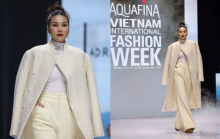 Thanh Hằng diễn mở màn Aquafina Tuần lễ Thời trang Quốc tế Việt Nam