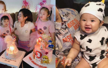 Mừng sinh nhật con gái, Cindy Lư để lộ bóng dáng Hoài Lâm bên nhóc tỳ nhưng lại có hành động này?