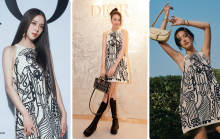 Mỹ nhân Việt đọ sắc trong mẫu váy Dior nổi tiếng của Jisoo (Black Pink), nhan sắc và thần thái thế nào?