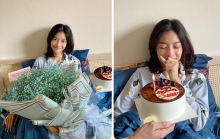 Á hậu Kiều Loan đón sinh nhật trên giường bệnh, dời lịch ra MV vì bị suy nhược
