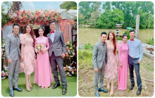Diễn viên Tiết Cương đám cưới với vợ trẻ kém tuổi, Lý Hải - Minh Hà khen ngợi cô dâu hết lời vì điều này