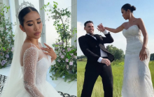 Cặp đôi hot TikToker Vy Phạm - Dũng Gee tổ chức đám cưới, đến ngày chụp ảnh cưới vẫn 'lục đục nội bộ'?
