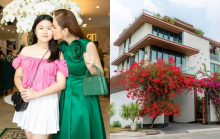 Con gái hoa hậu Phương Lê 12 tuổi sở hữu biệt thự 200 tỷ, còn từng đồng ý cho Hồ Văn Cường mượn ở?