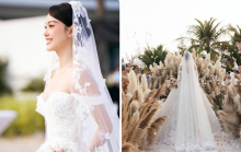 HOT: Cô dâu Minh Hằng chính thức lộ diện, nhan sắc quá đỗi xinh đẹp yêu kiều!
