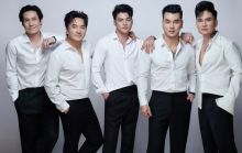 Ưng Hoàng Phúc, Khánh Phương, Lâm Chấn Huy, Dương Ngọc Thái, Lưu Hưng kết hợp thành Ngũ Hổ Tướng