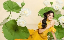 Miss Asia USA America - Michelle Hồ: Tôi xúc động khi được mặc áo dài