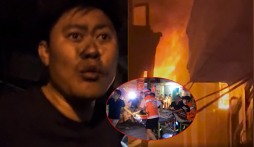 Nạn nhân vụ cháy chung cư mini ở Hà Nội kể lại giây phút thoát thân: 'Tôi đu dây bế con từ tầng 3 xuống'