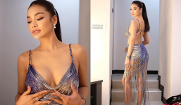 Miss Grand Thái Lan 2022 Engfa Waraha quyến rũ với thiết kế từ Đỗ Long